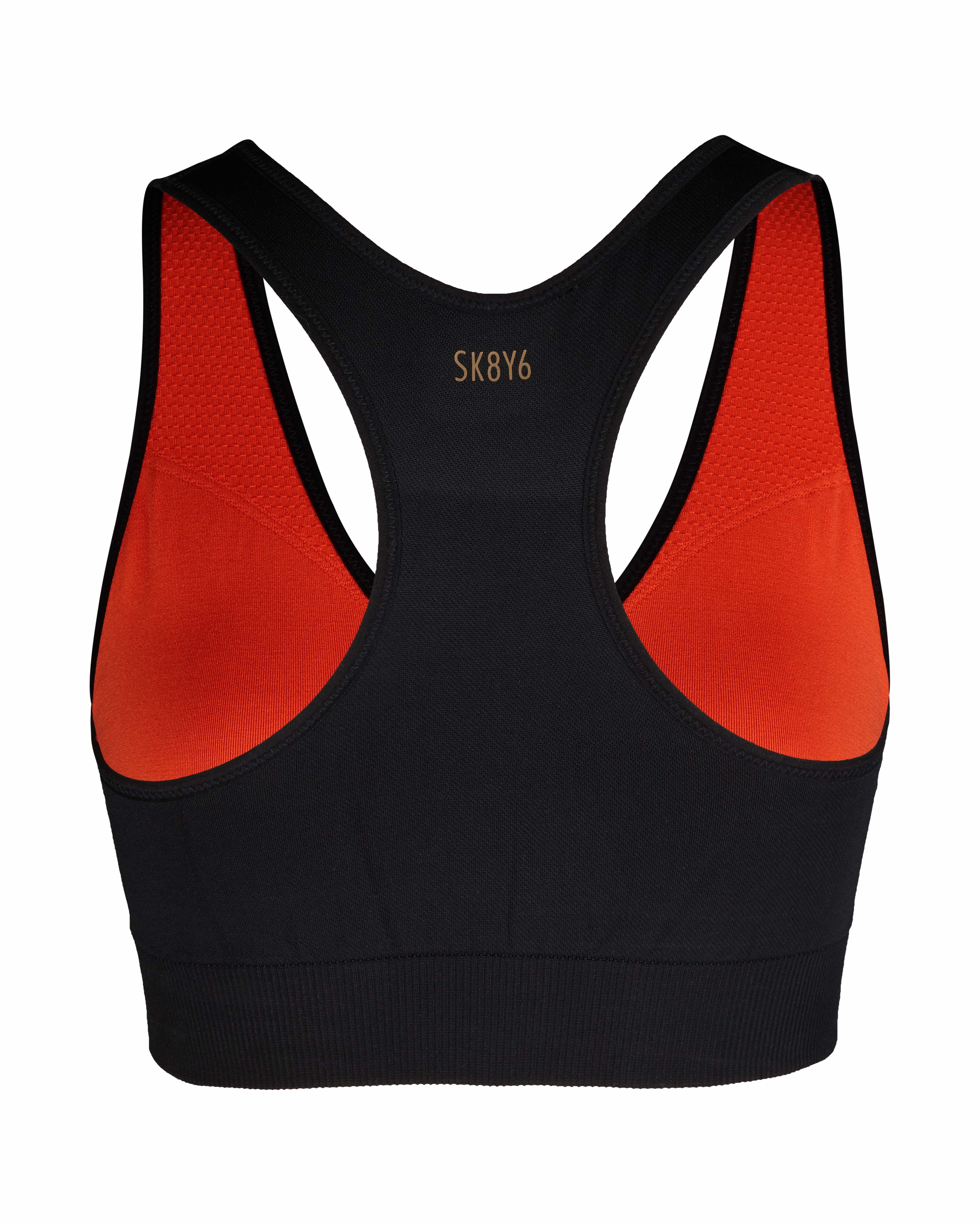 Skiny L. Crop Top - Blazing Orange