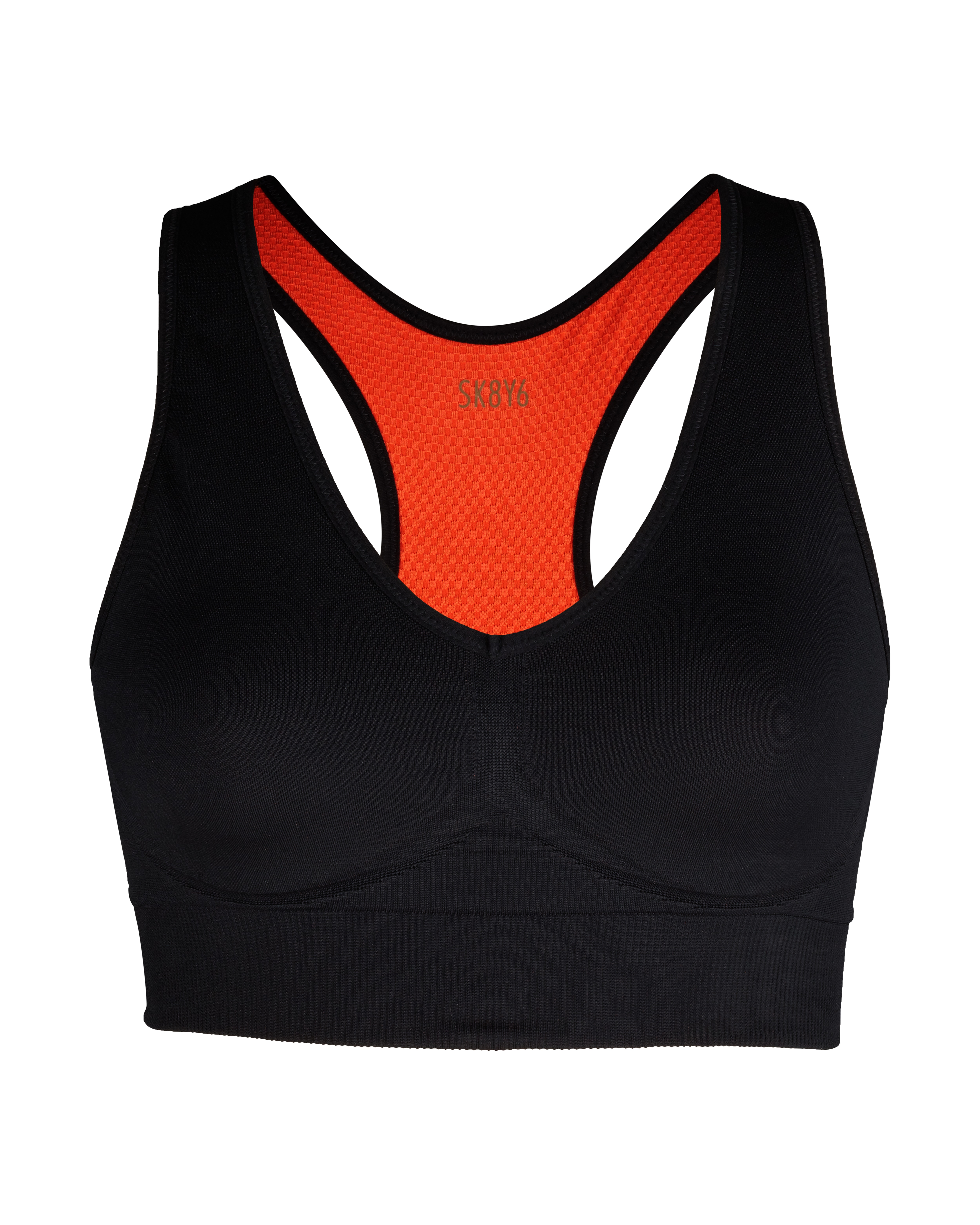 Skiny L. Crop Top - Blazing Orange