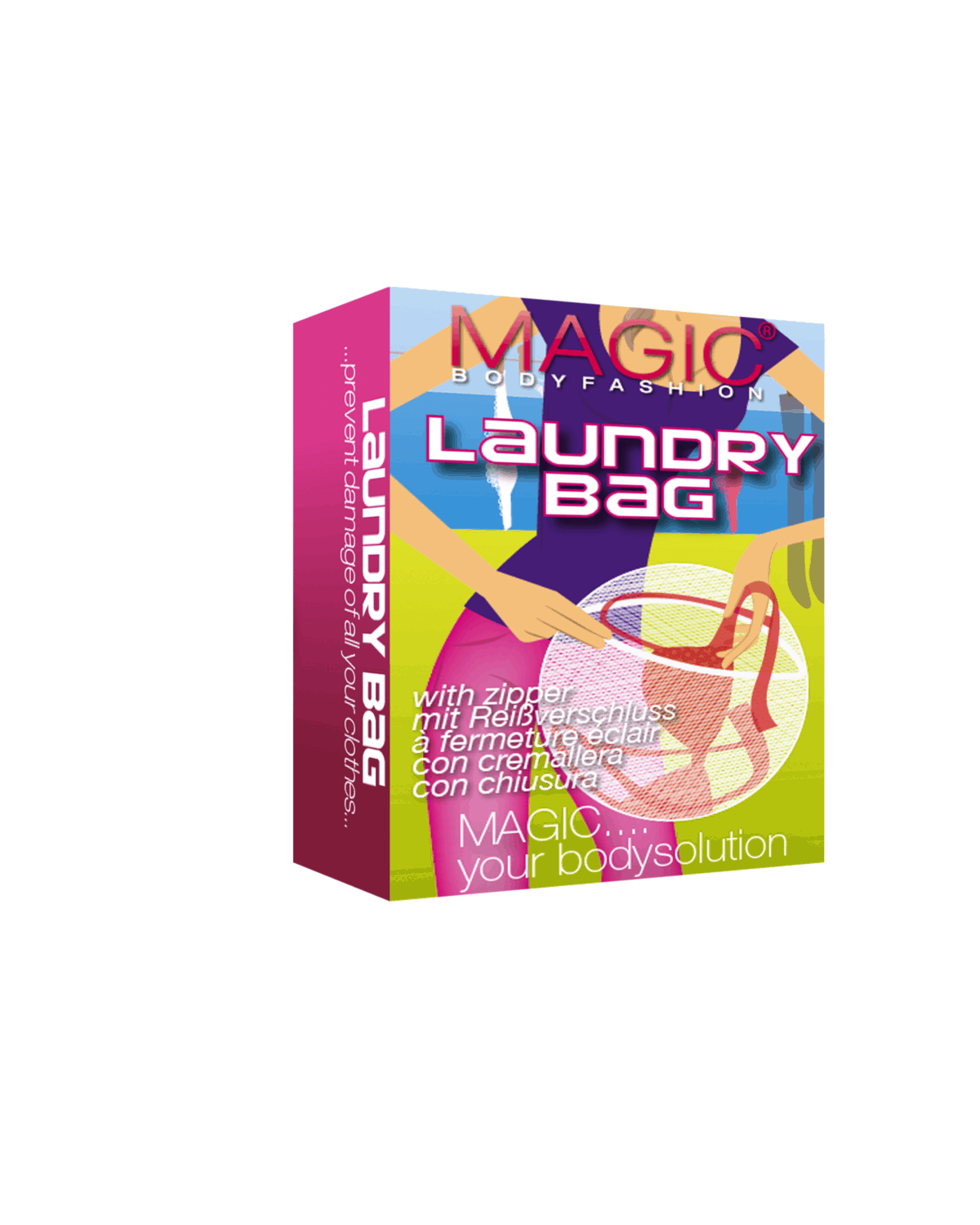 Magic Laundry Bag - White - clothes