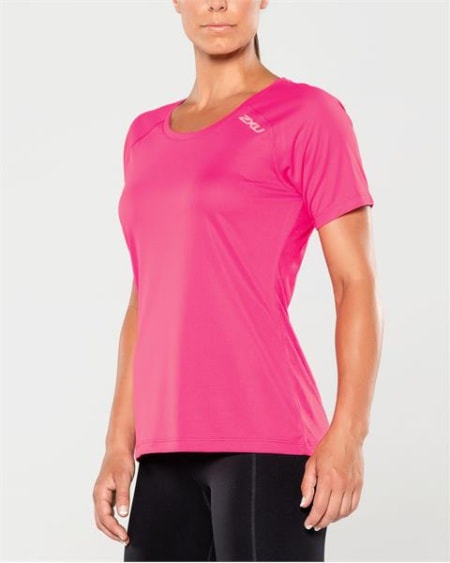 2XU Urban Short Sleeve Herre T skjorte Moon Grey Marle 2XU Urban Short Sleeve Herre T skjorte Moon Grey Marle