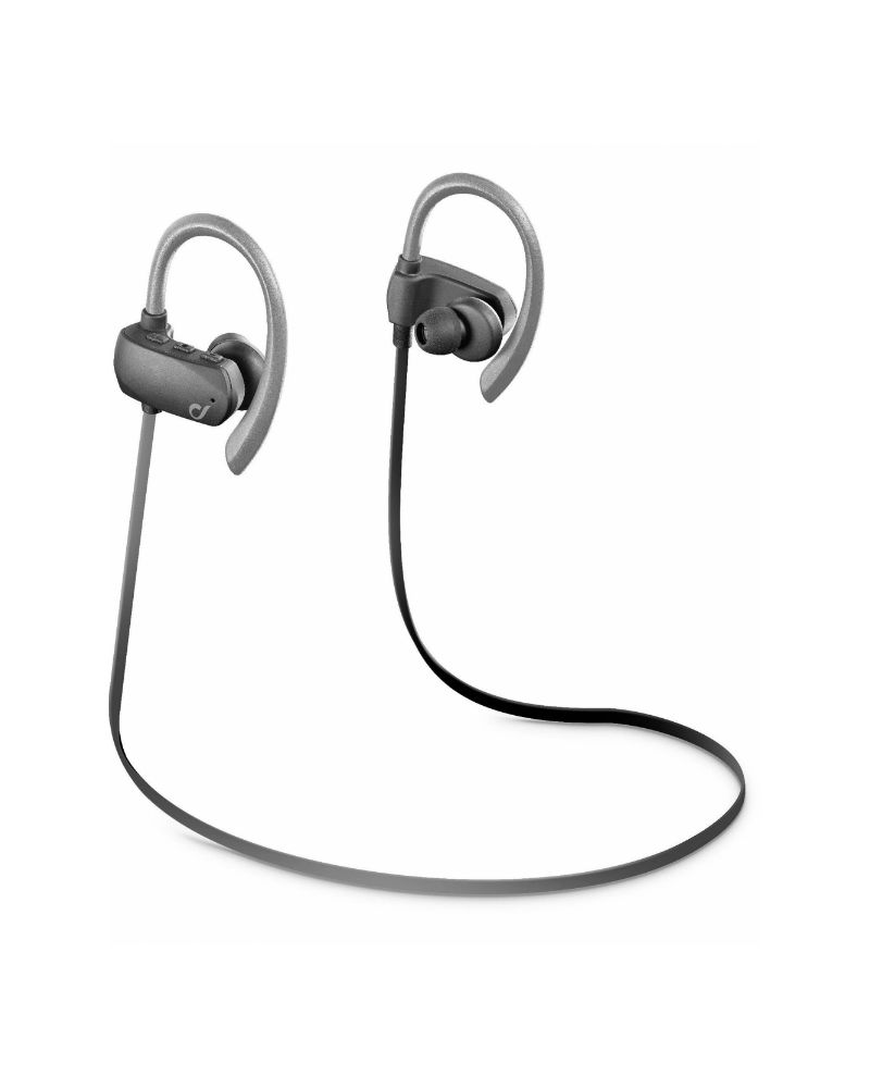 Cellularline Sport Bounce Ultra Light Bluetooth In-Ear Earphones - Grey - hodetelefoner til trening