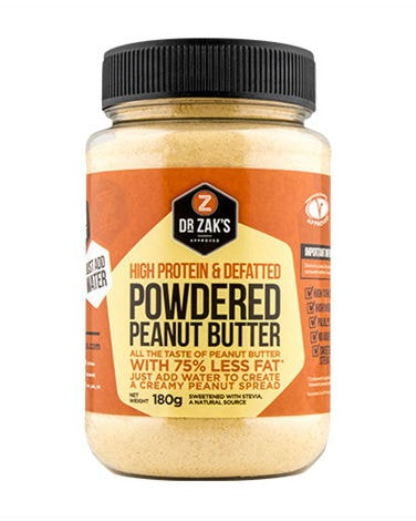 Dr Zaks Powdered Peanut Butter 180g - gram protein