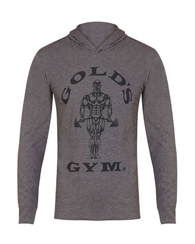 Gold's Gym Long Sleeve Grå - L - til