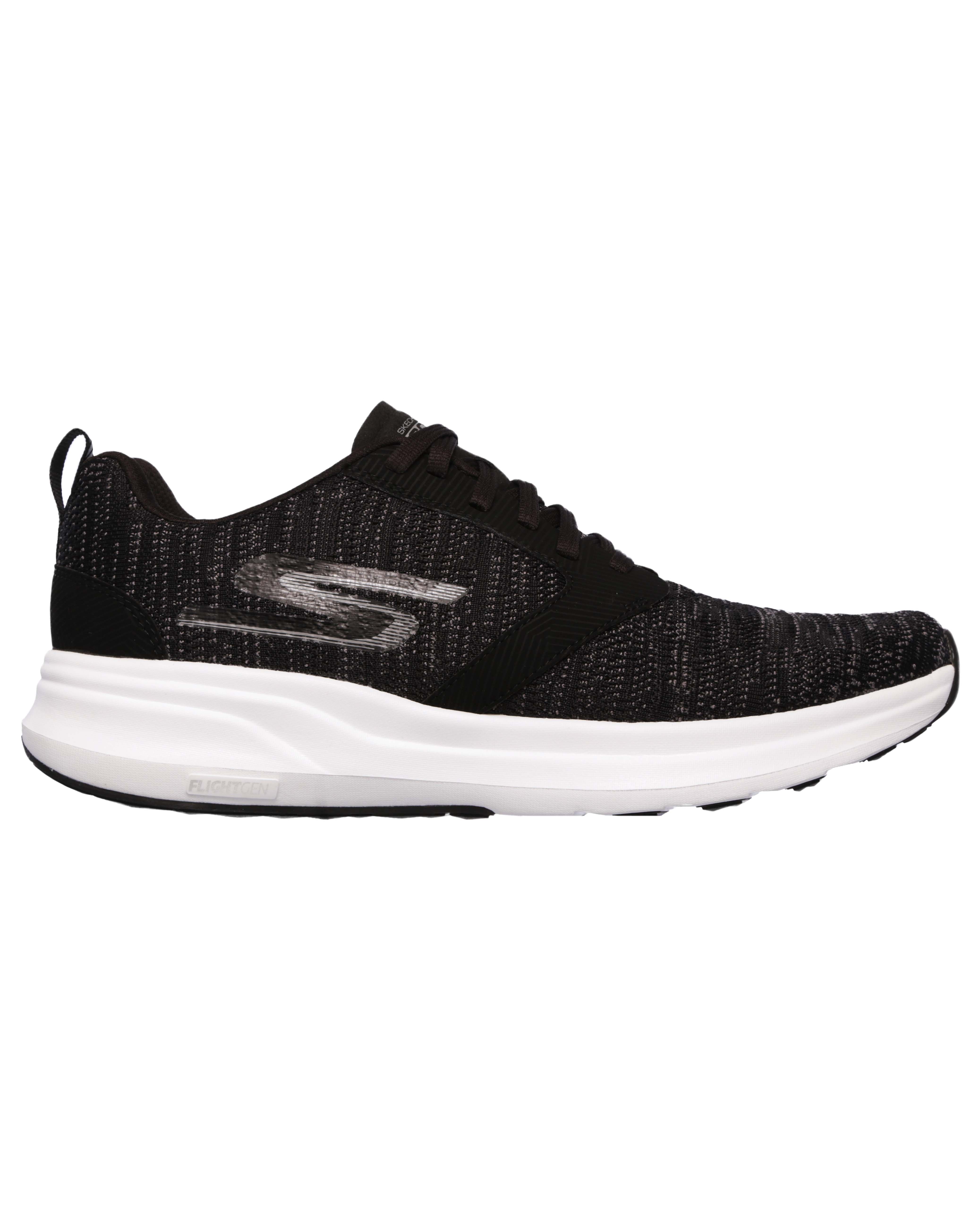 Skechers Mens GO Run Ride 7 - Black/White