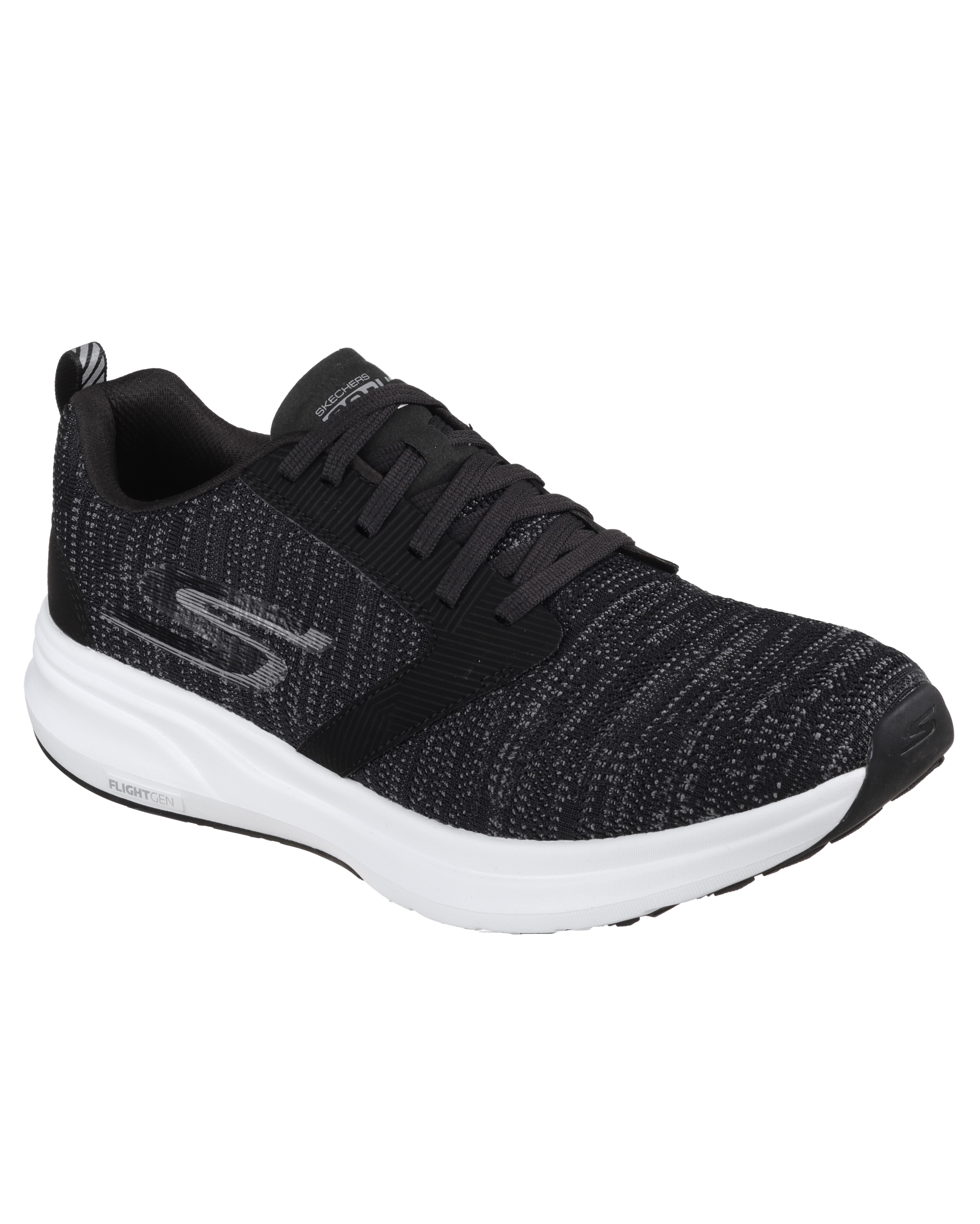 Skechers Mens GO Run Ride 7 - Black/White