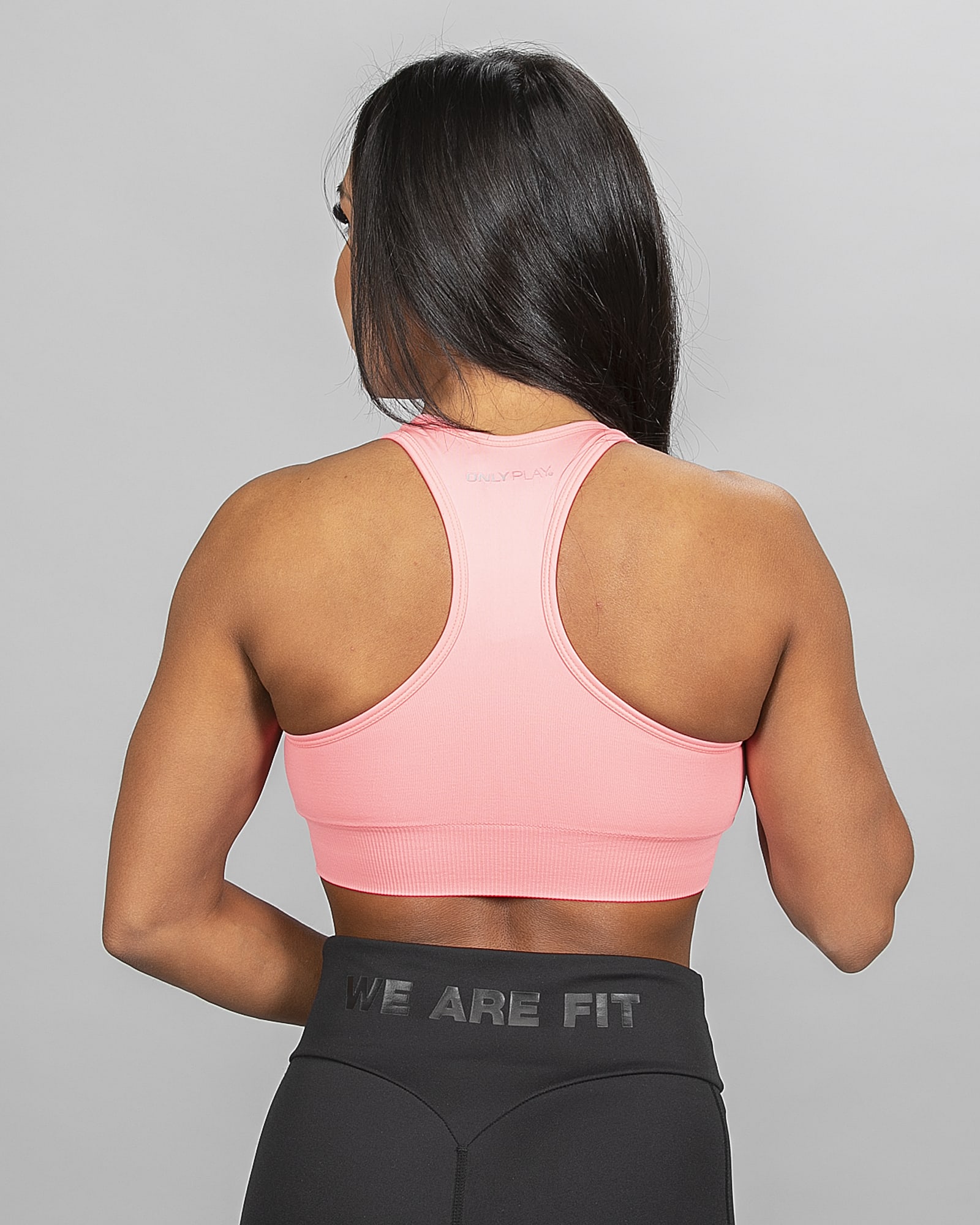 Only Play Daisy Seamless Sports Bra - Lipstick Pink 15101974 e