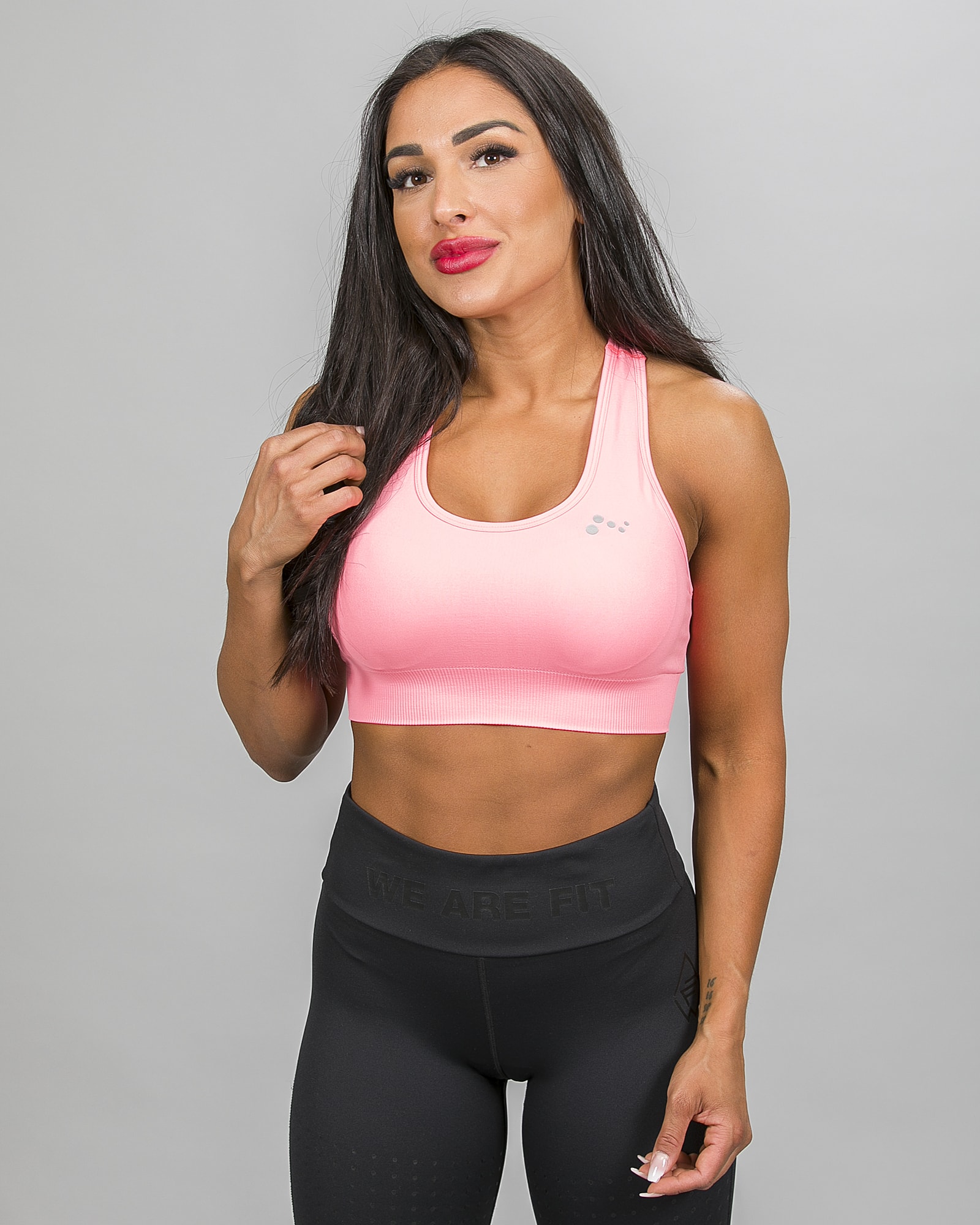 Only Play Daisy Seamless Sports Bra - Lipstick Pink 15101974