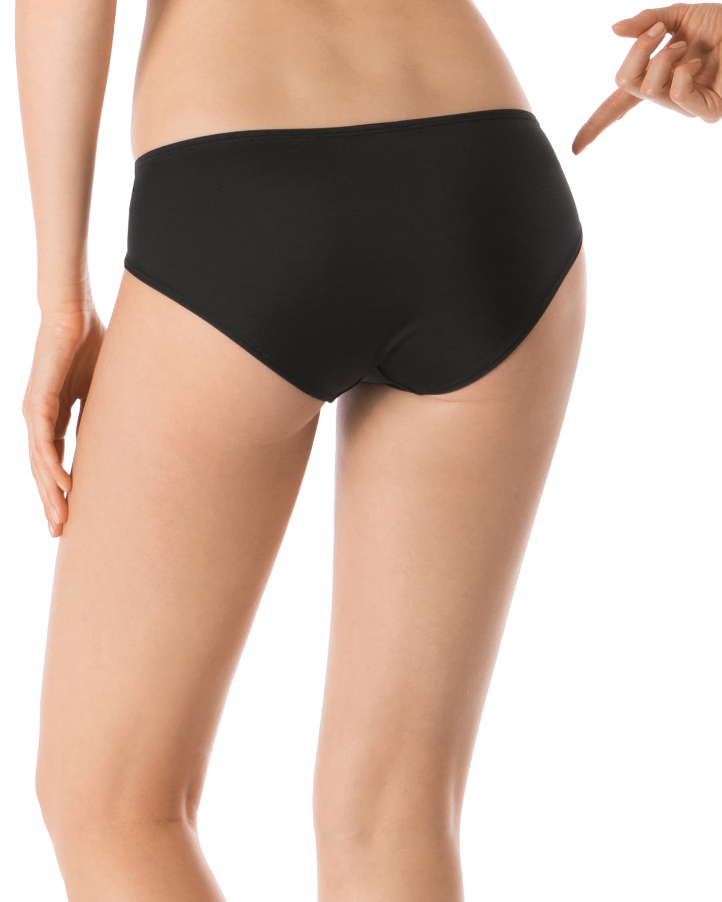 Skiny L. Panty Ocean Love - Black