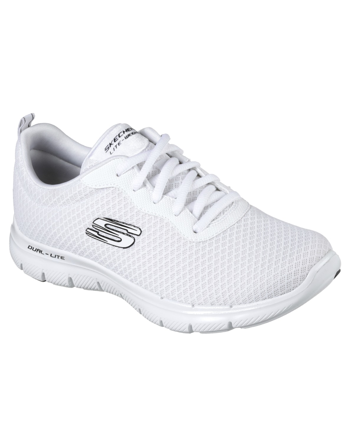 Skechers Womens Flex Appeal 2.0 - White - 37 - til trening