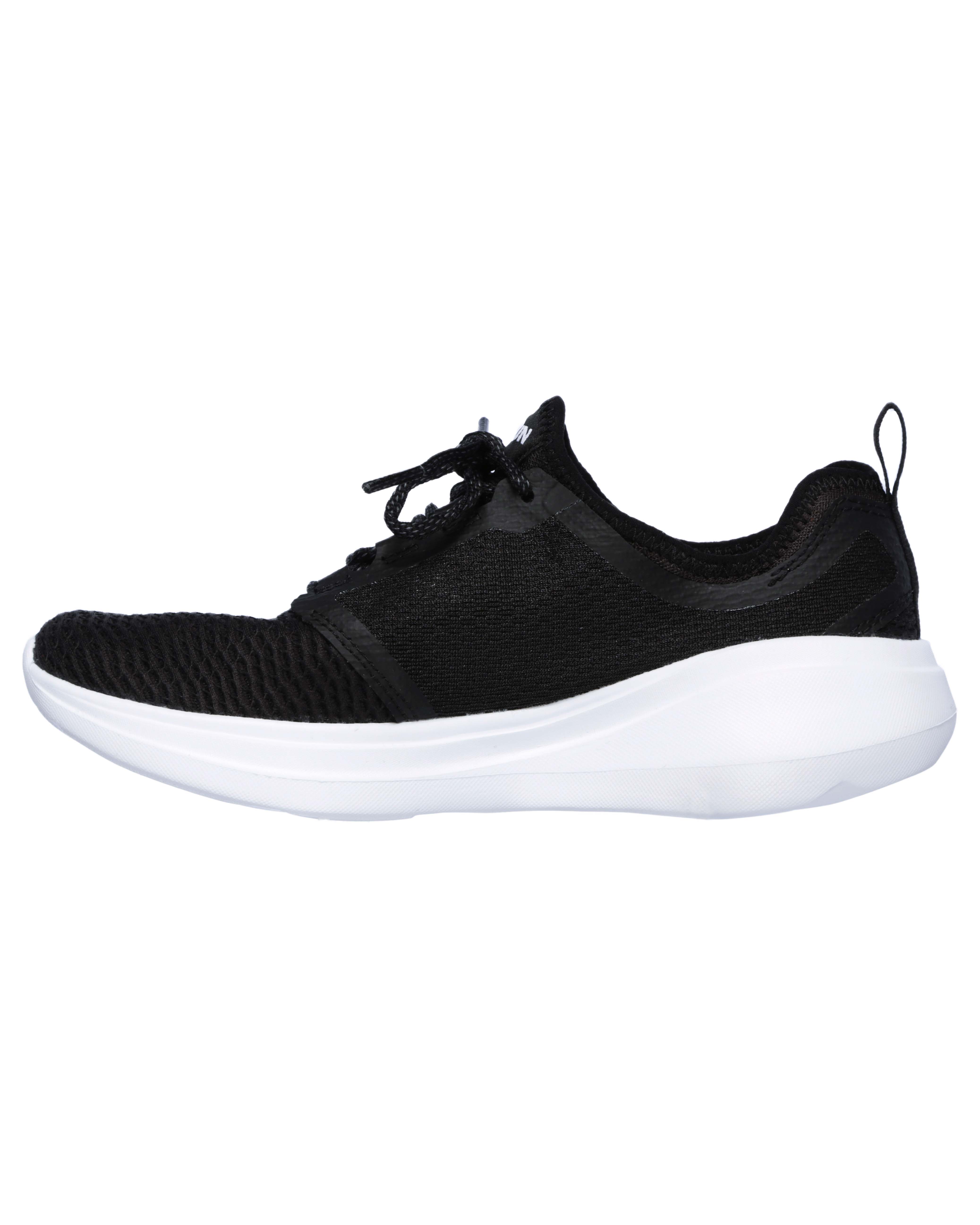 Skechers Womens Go Run Fast - Black/White