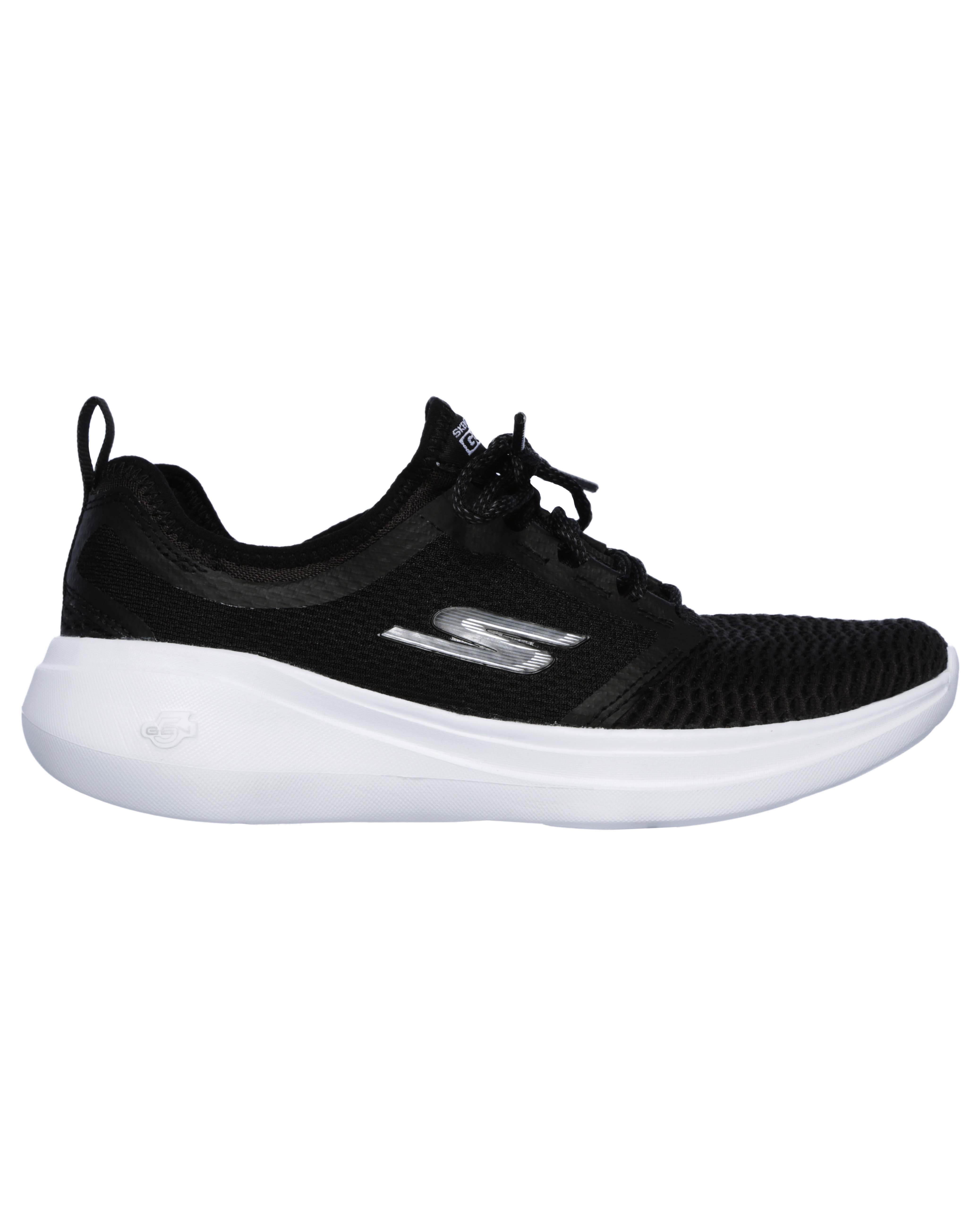 Skechers Womens Go Run Fast - Black/White