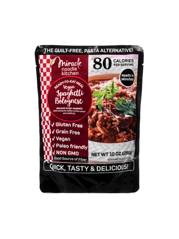 Miracle Noodles Spaghetti Bolognese "Ready-to-Eat" 280g - fiber protein