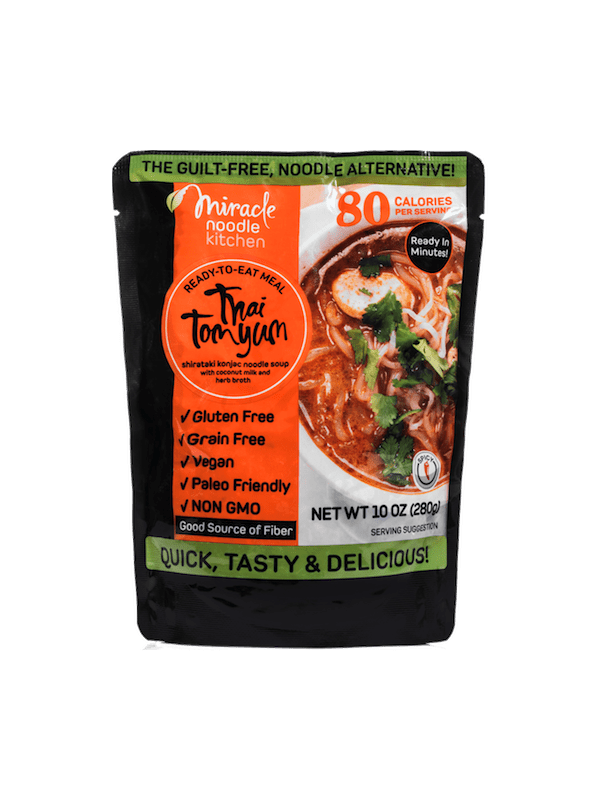 Miracle Noodles Thai Tom Yum "Ready-to-Eat" 280g - fiber protein