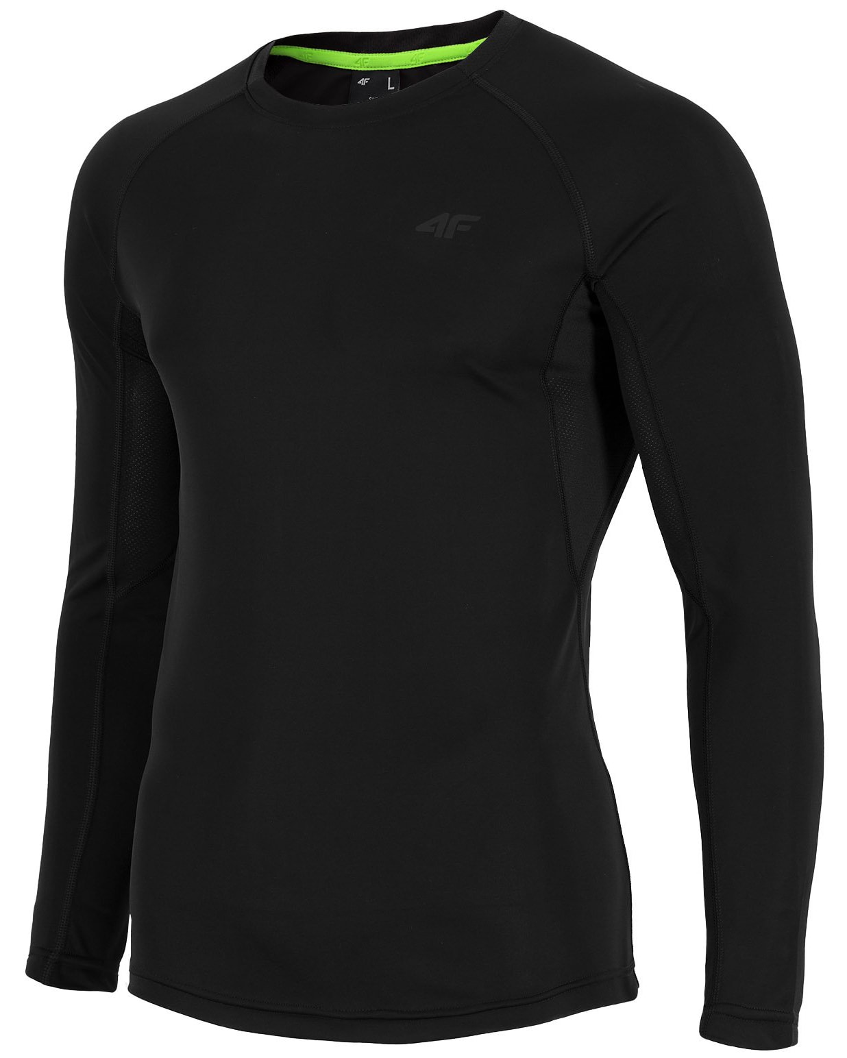 4F Men's Functional Long Sleeve - Black