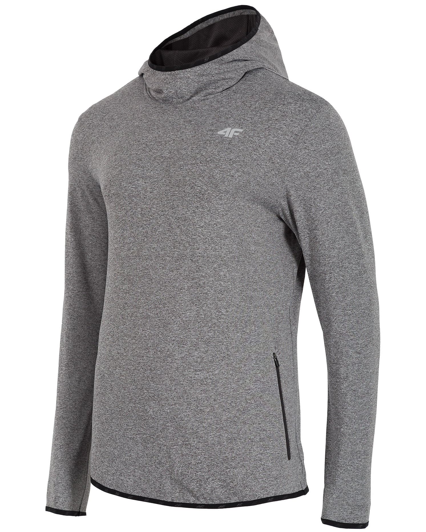 4F Men’s Sweatshirt - Light Grey Melange