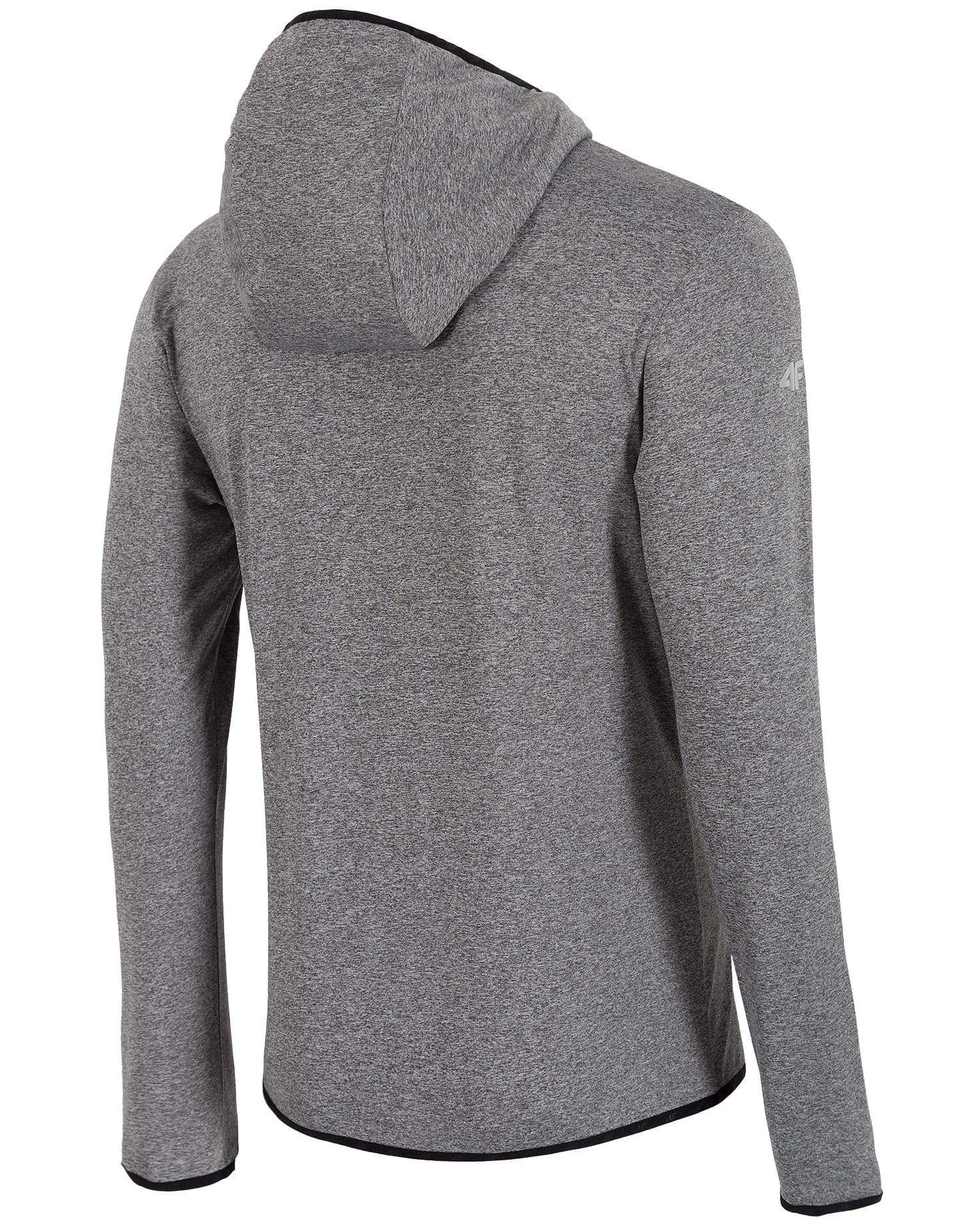 4F Men’s Sweatshirt - Light Grey Melange