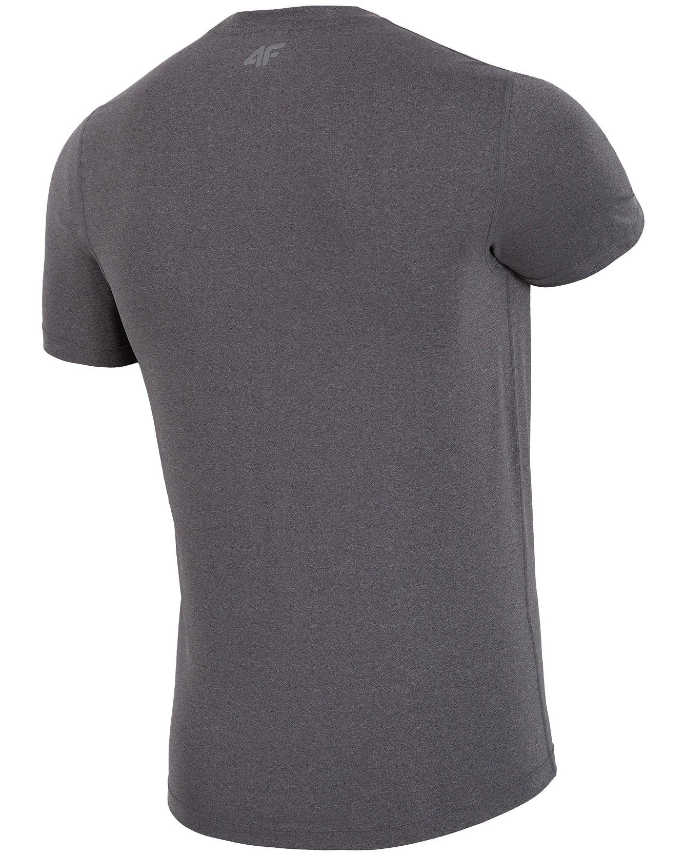 4F Man’s Functional T-shirt - Dark Grey Melange