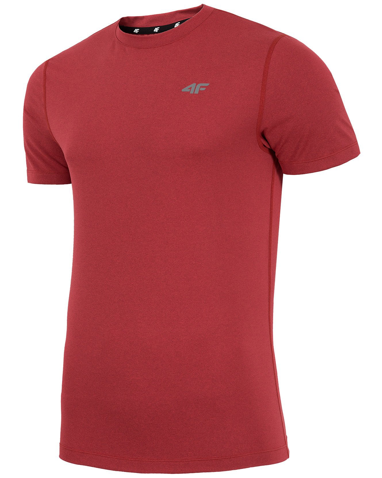 4F Man’s Functional T-shirt - Red Melange