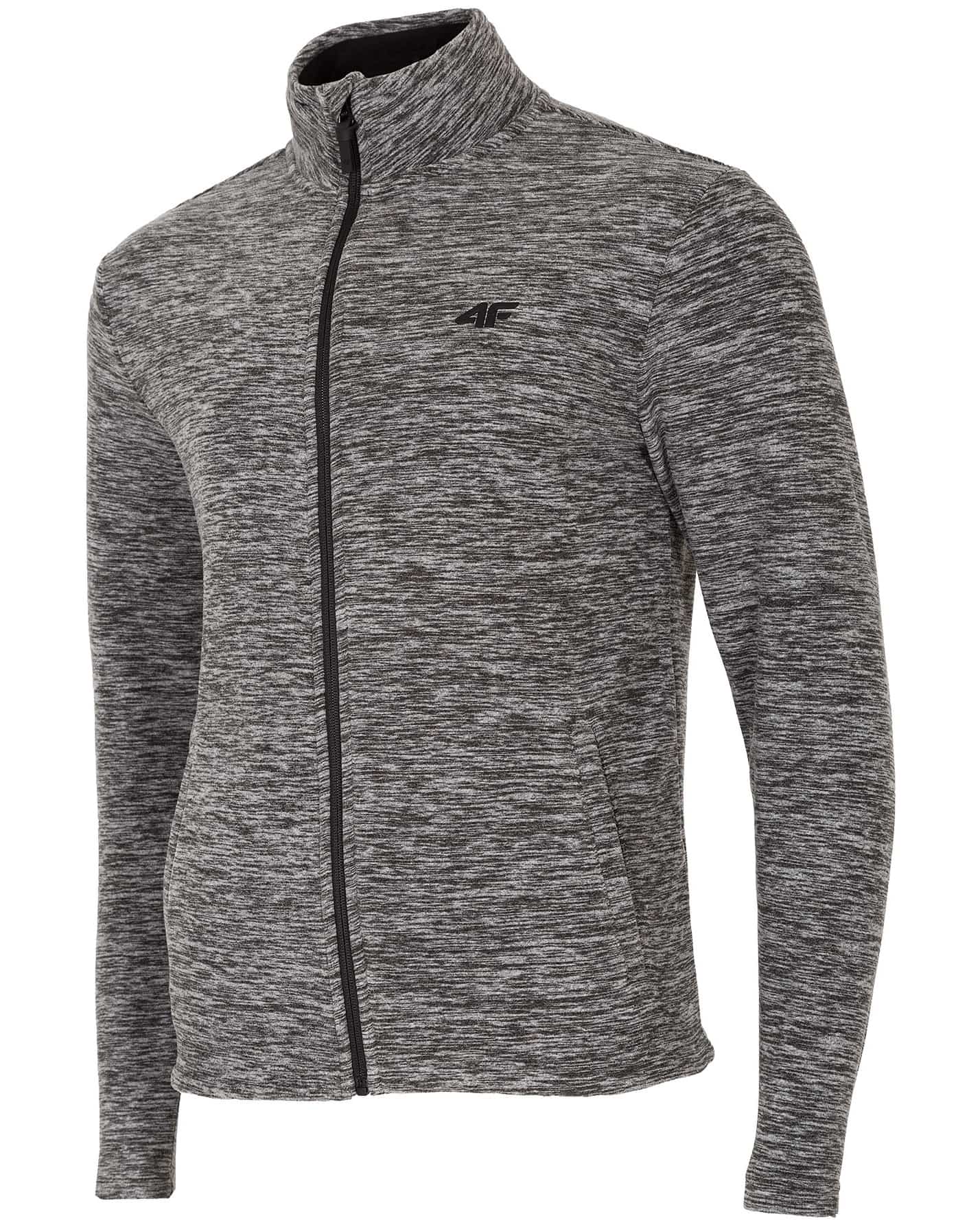 4F Man’s Fleece - Dark Grey Melange