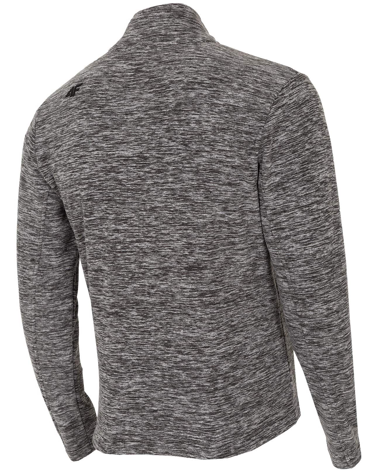 4F Man’s Fleece - Dark Grey Melange