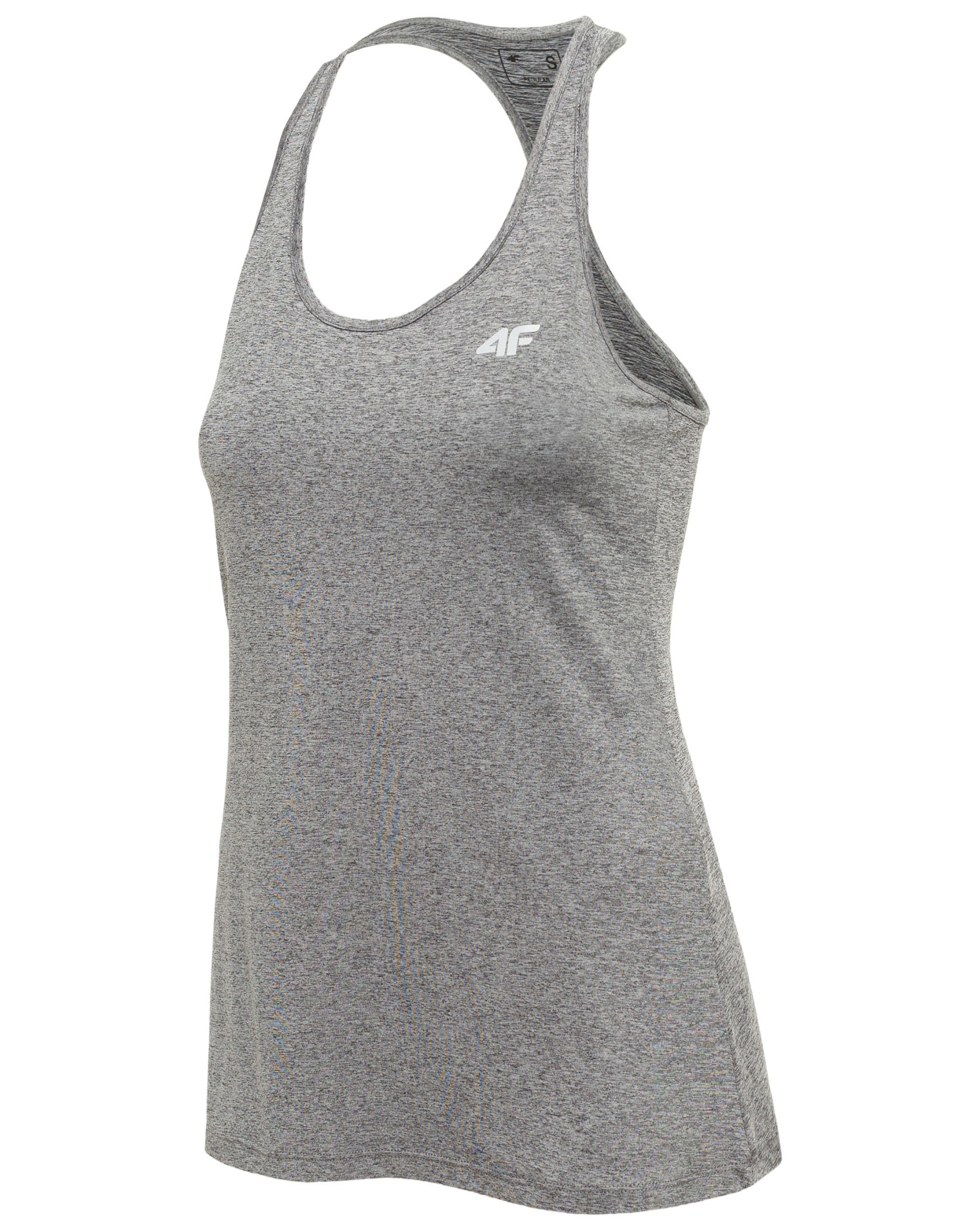 4F Women’s Functional T-Shirt - Middle Grey Melange