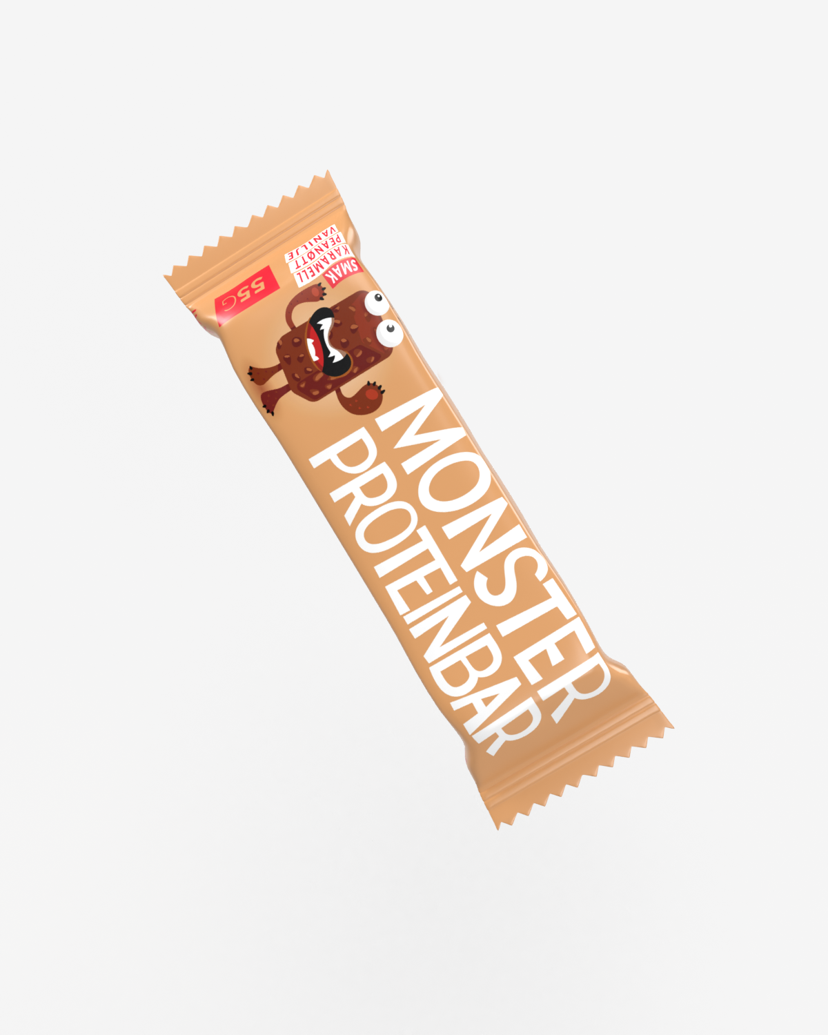 Monster Premium Proteinbar Caramel & Peanut 55g