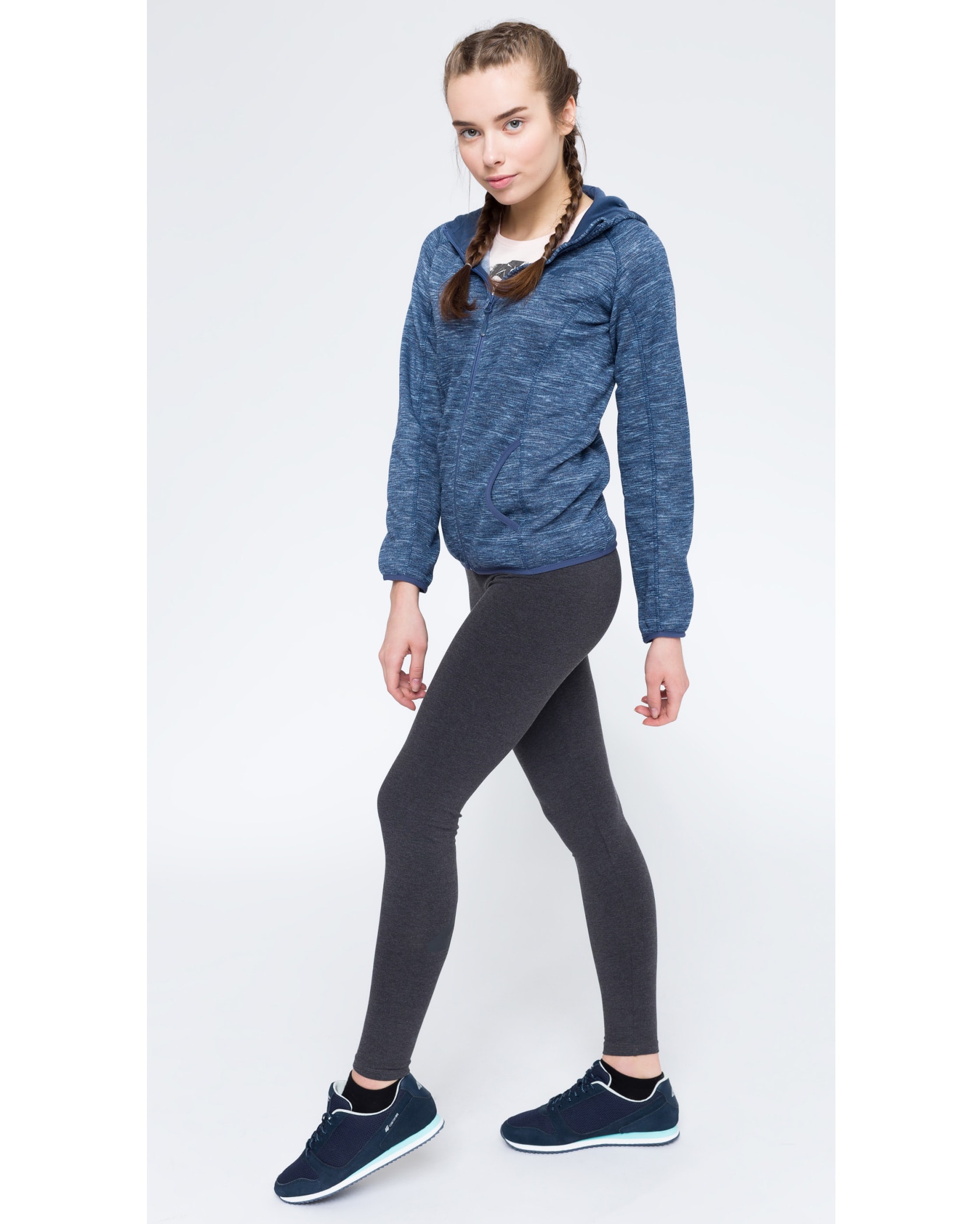 4F Women’s Fleece - Denim Melange