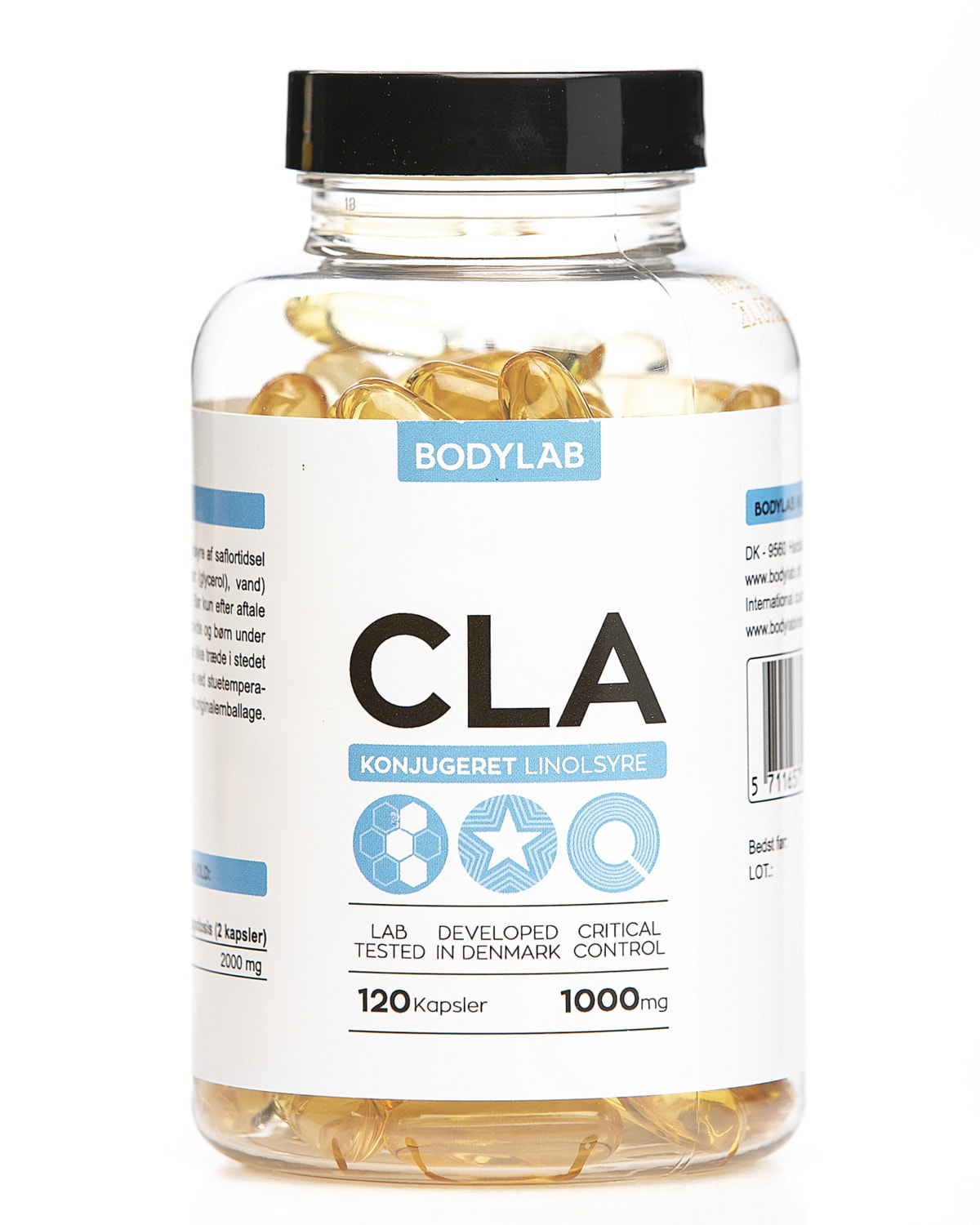 Bodylab CLA 120x1000mg - kosttilskudd