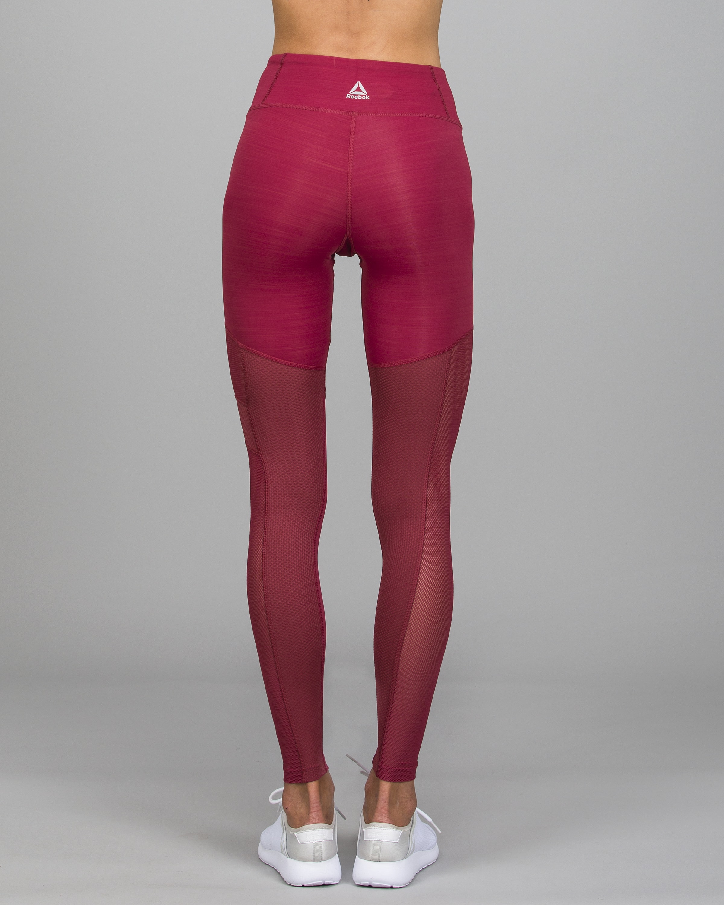 Reebok ACTIVChill Mesh Tights Urban Maroon Tights.no Reebok ACTIVChill Mesh Tights Urban Maroon Tights.no