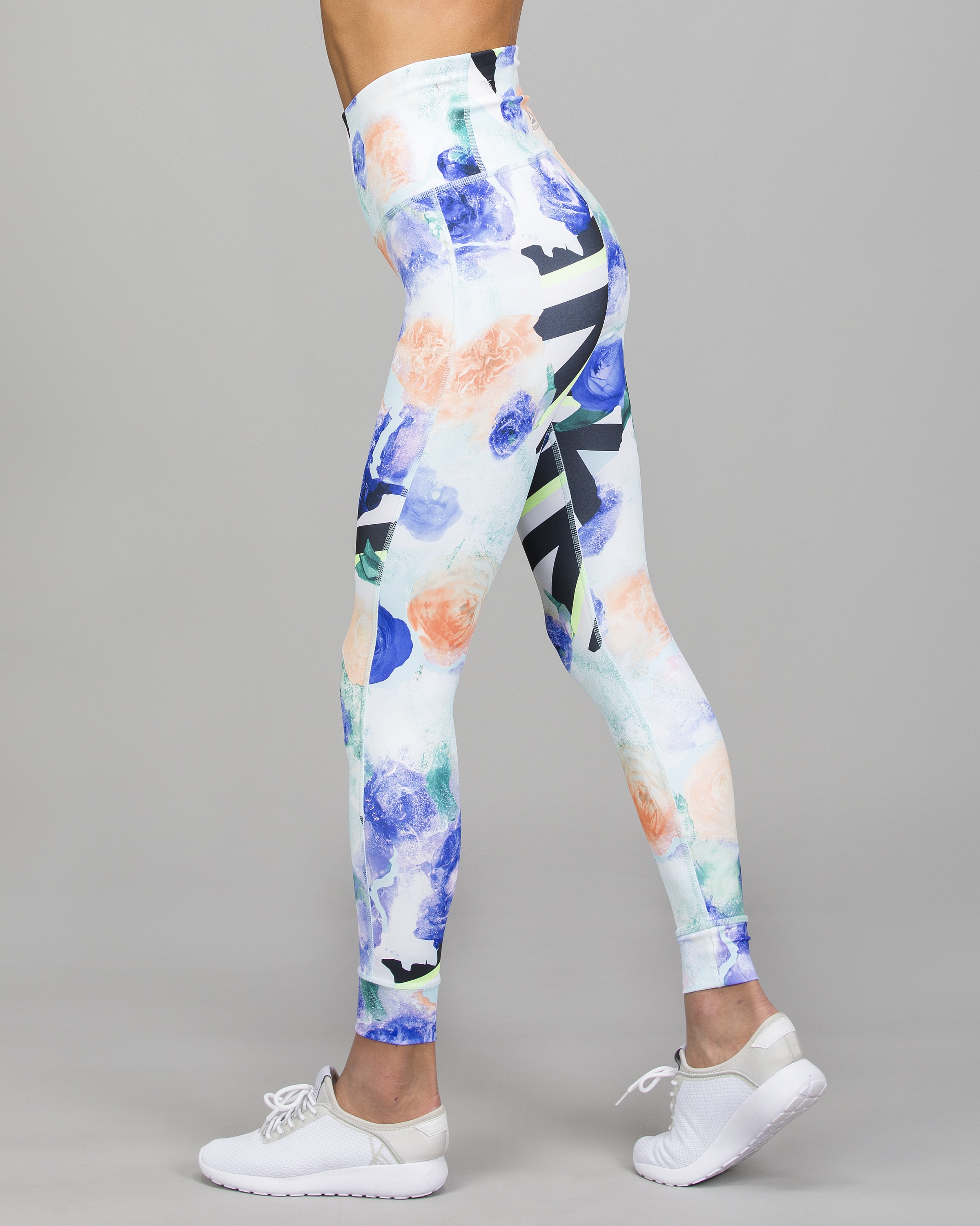 Reebok Lux Bold High-Rise Tights - Hardcore Chill 