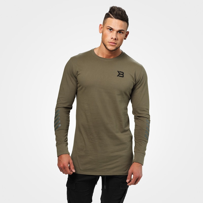 Better Bodies Bronx Long sleeve - Green - S - body