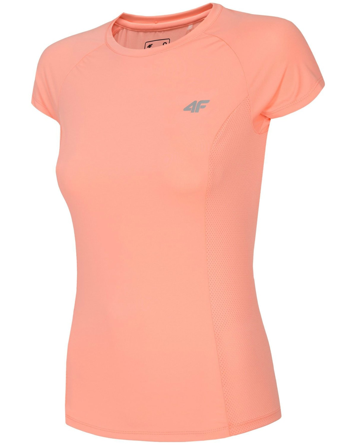 4F Women’s Functional T-Shirt - Light Pink - L - til trening