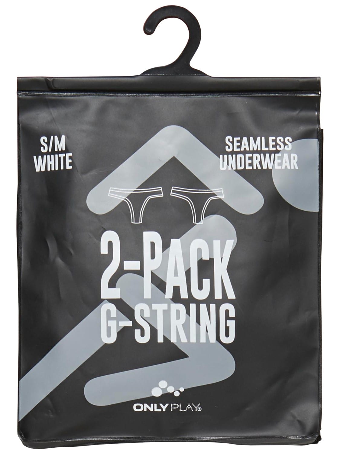 Only Play Power SEamless 2-Pack G-String Black 15143995