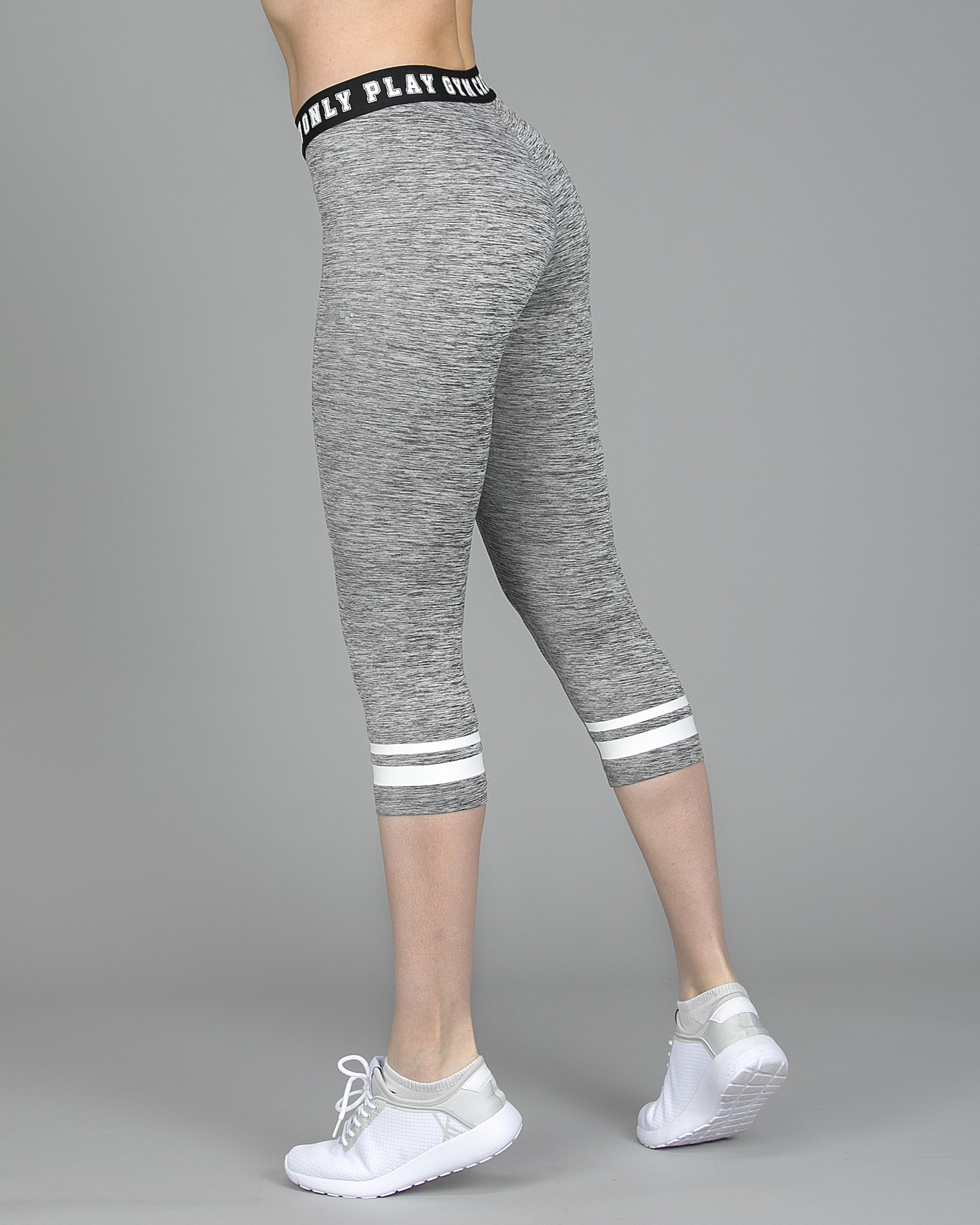 Only Play Samea 3:4 Training Tights - Grey Melange 15149028