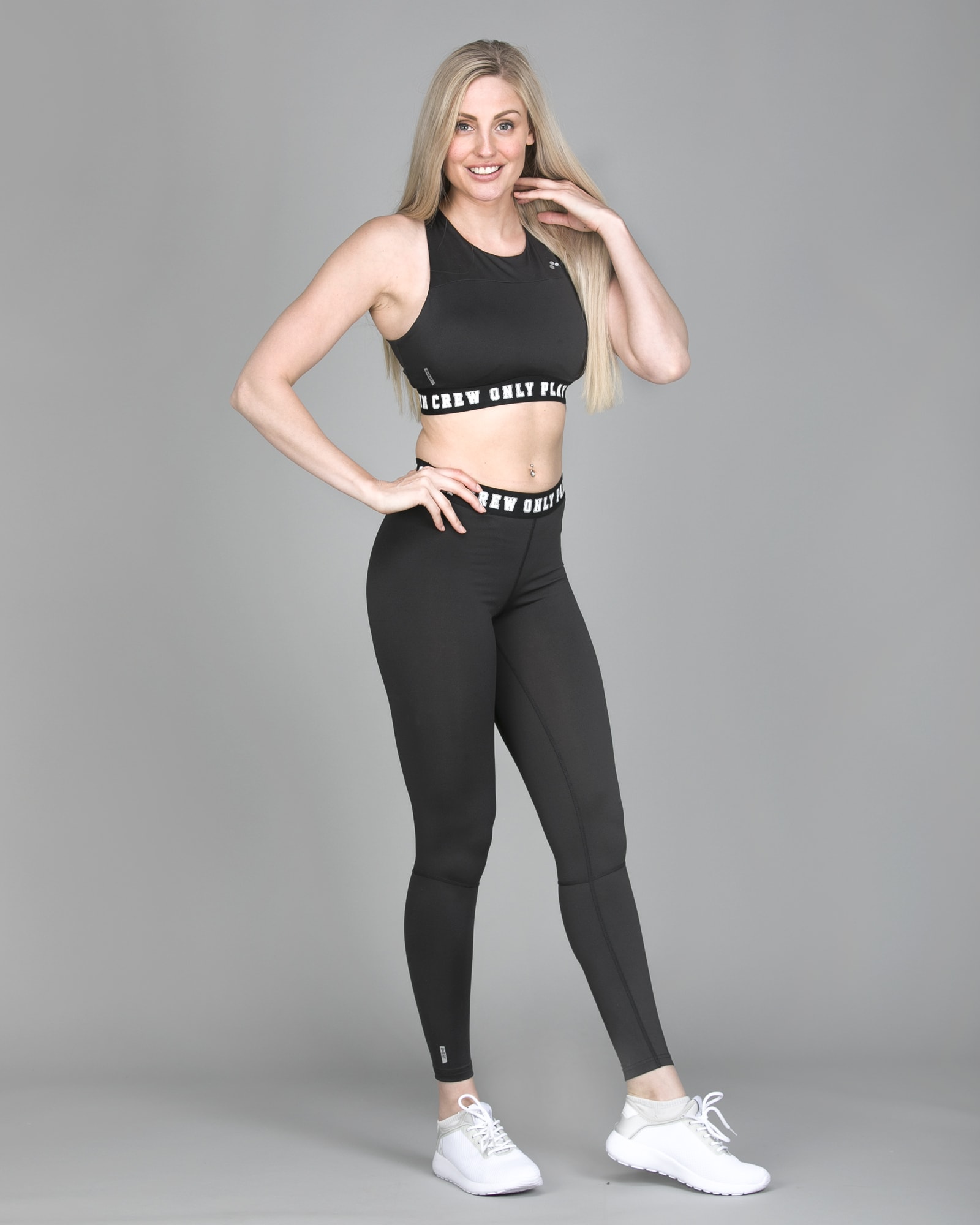 Only Play Samea Training Tights 15149031 and BRA 15149029- Black e