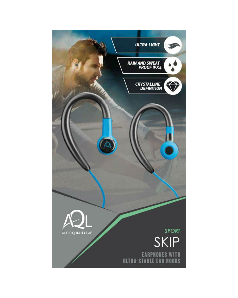 Cellularline AQL Sport Skip øreplugger - Blue - til trening