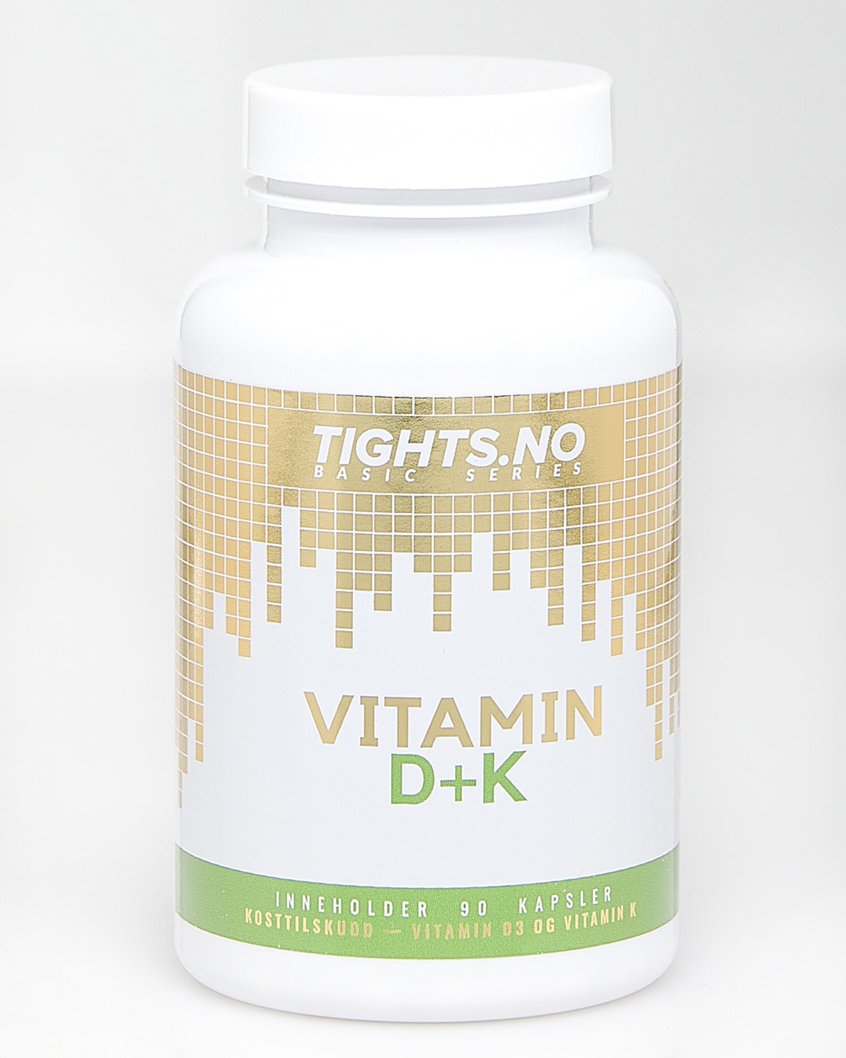 Tights.no - Vitamin D3+K 90x3.200IU - beste kosttilskudd