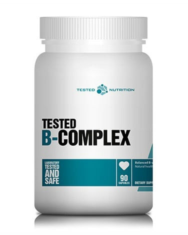 Tested B-Complex 90 kapsler - vitaminer