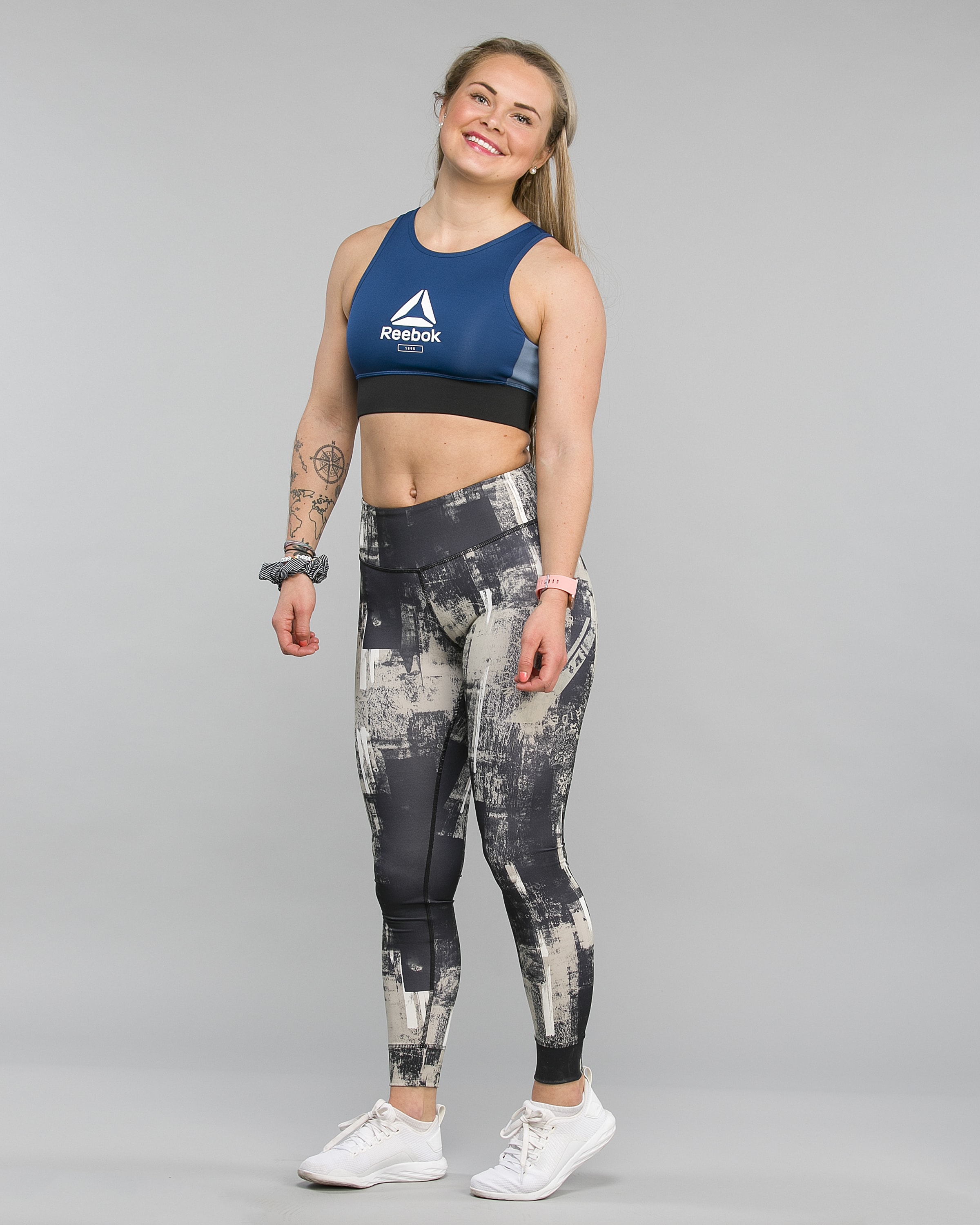 Reebok combat lux bold tights discount