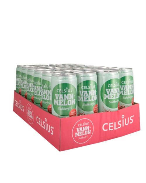Celsius Vannmelon 24x355ml - til