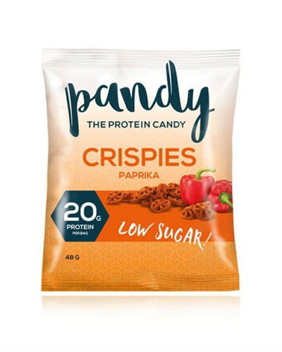 Pandy Protein Crispies Paprika 48g - pulver