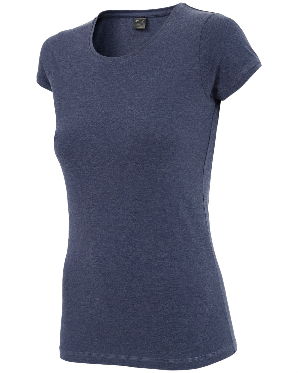 4F T-Shirt Women - Navy Melange - S - weight set