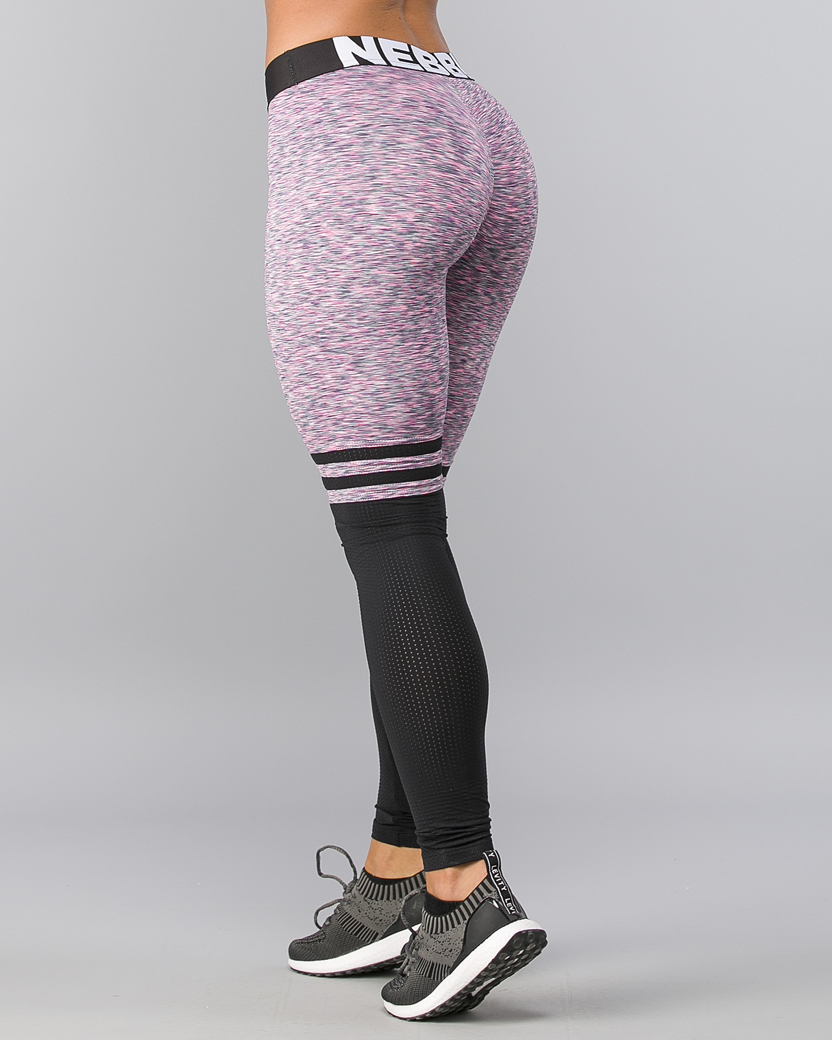 Simple Above The Knee Workout Tights for Gym