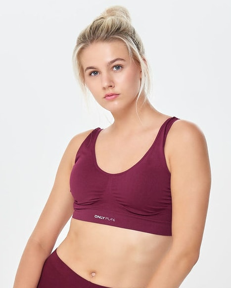 Only Play Mira Seamless Sports Bra - Rhododendron 