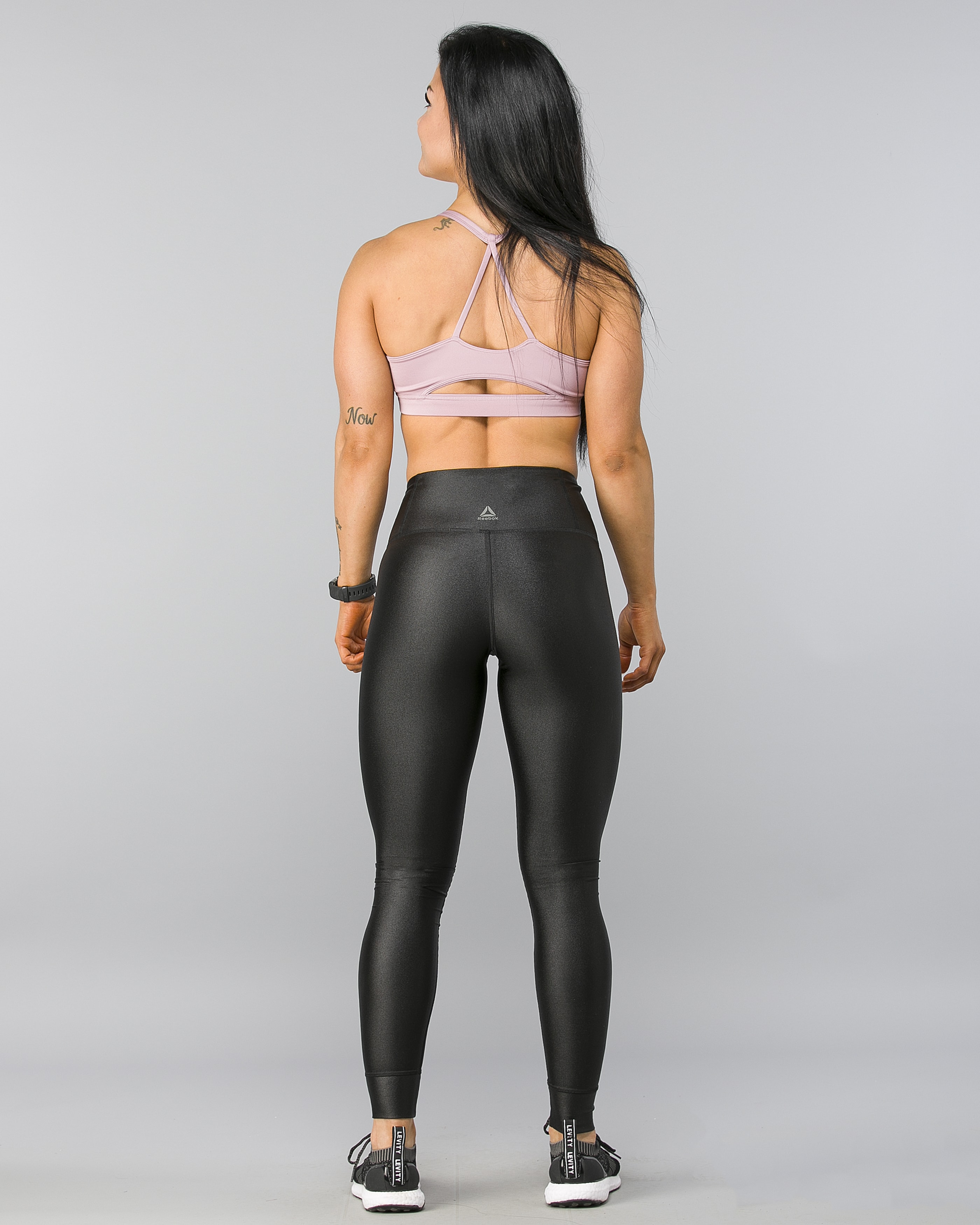Reebok metallic high rise tights cheap