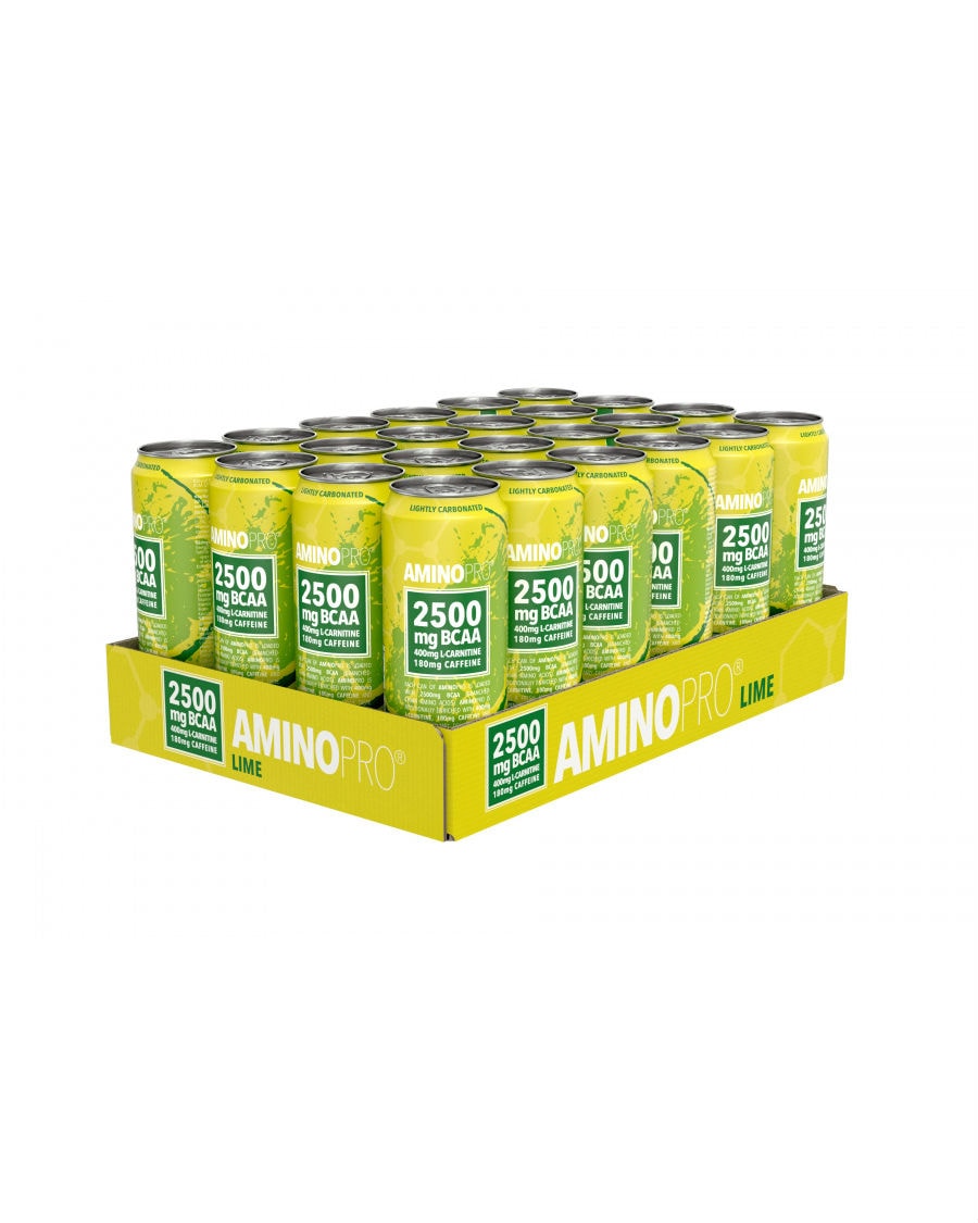 FCB Amino Pro Lime 24x330ml - vitaminer