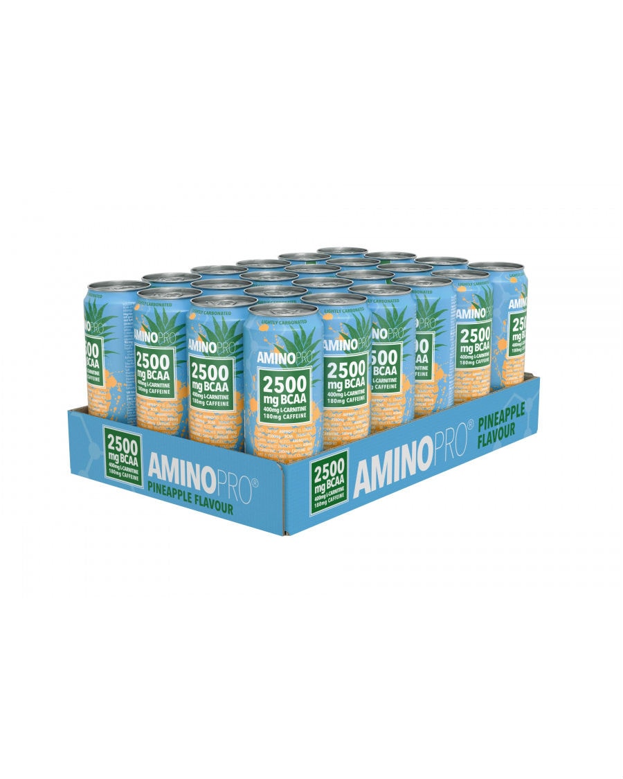 FCB Amino Pro Pineapple 24x330ml - vitaminer