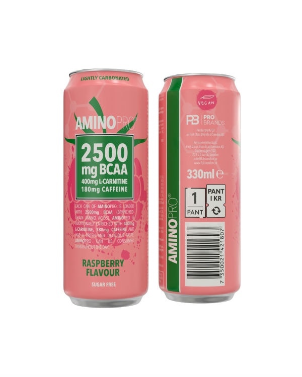 FCB Amino Pro Raspberry 330ml - vitaminer