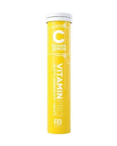 FCB Vitamin C Brusetabletter Lemon - tilskudd