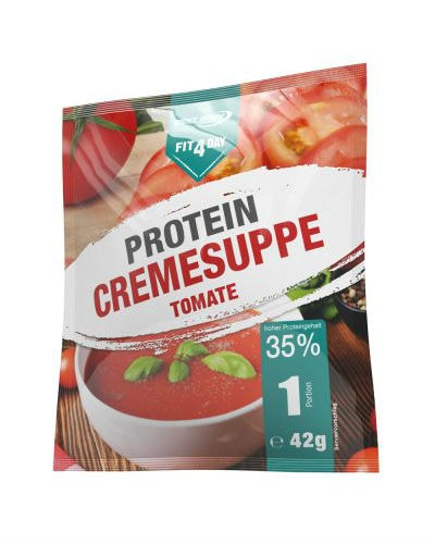 Fit4Day Protein Tomato Soup 42g - salt og